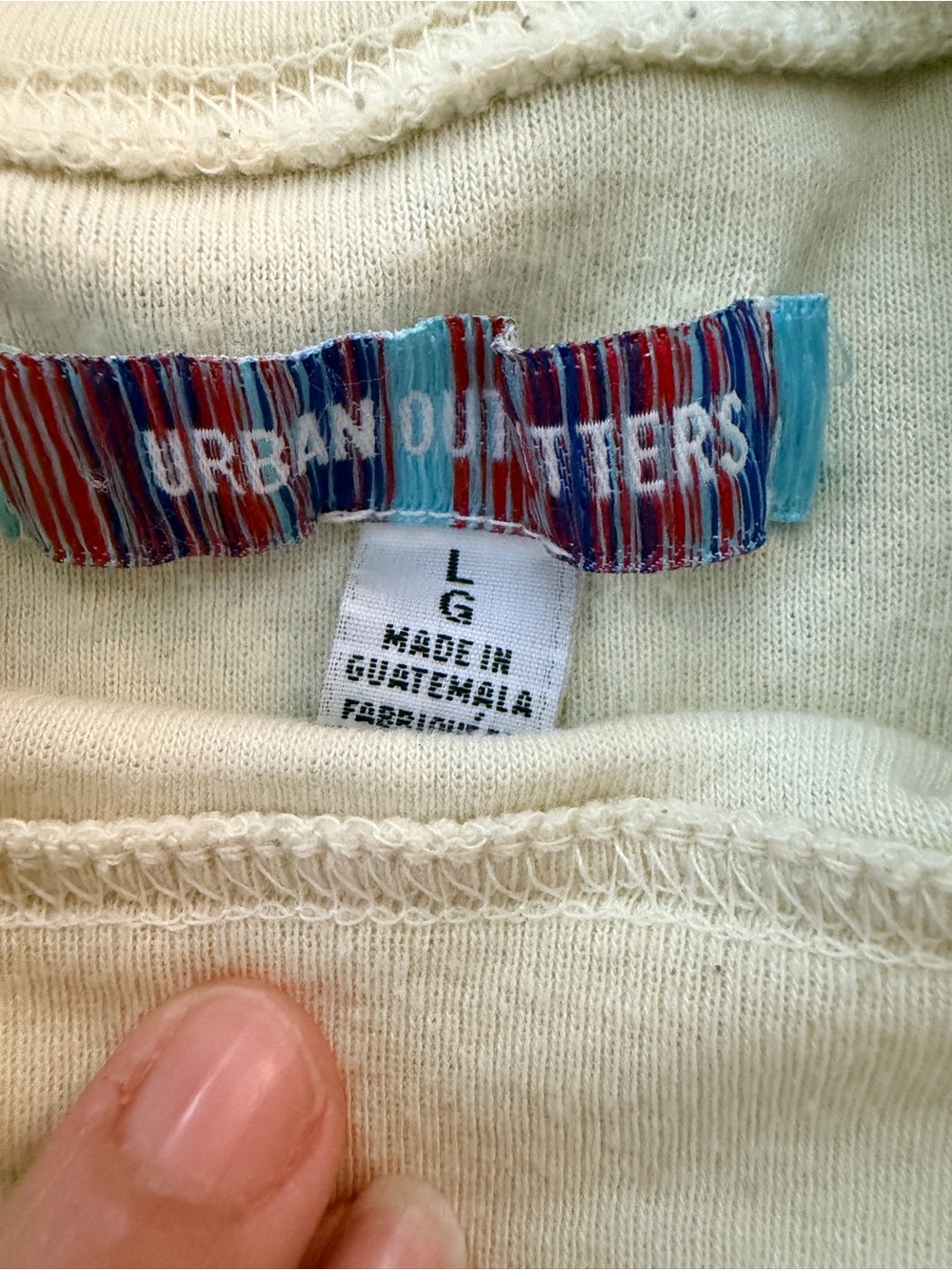 Urban Outfitters Green & Cream 'Save the Grizzlies' Raglan Long Sleeve Tee - Picture 2 of 2